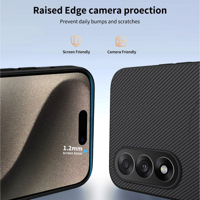 EIDERWOOD OnePlus Nord 5 Mønstret Carbon Cover - MagSafe Kompatibel - Mørkeblå