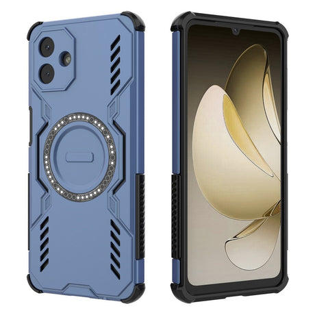 EIDERWOOD Samsung Galaxy A07 Håndværker Cover m. Varmeafledning - MagSafe Kompatibel - Blå
