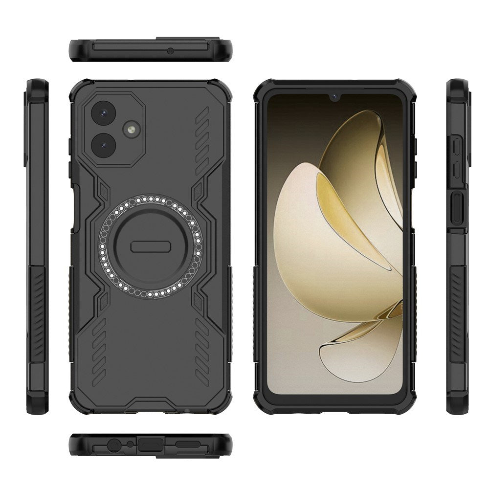 EIDERWOOD Samsung Galaxy A07 Håndværker Cover m. Varmeafledning - MagSafe Kompatibel - Sort