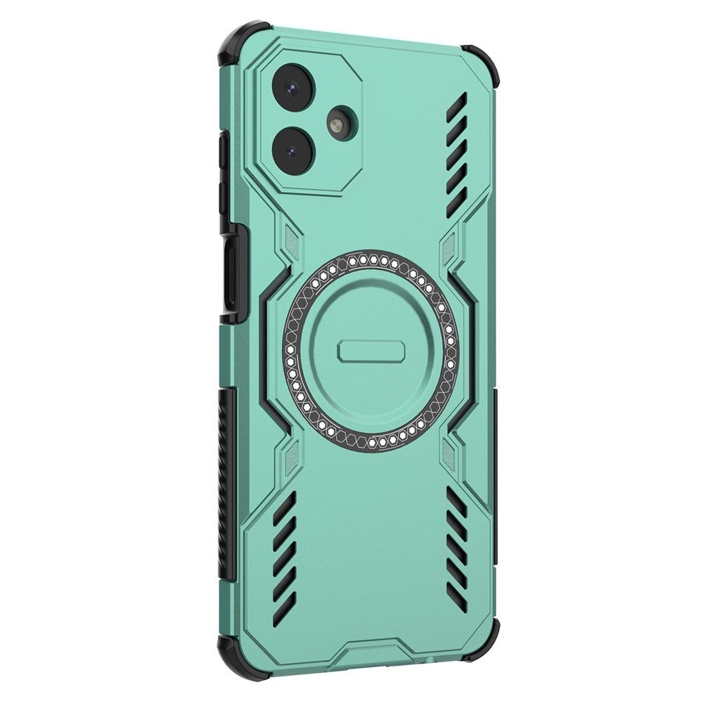 EIDERWOOD Samsung Galaxy A07 Håndværker Cover m. Varmeafledning - MagSafe Kompatibel - Grøn