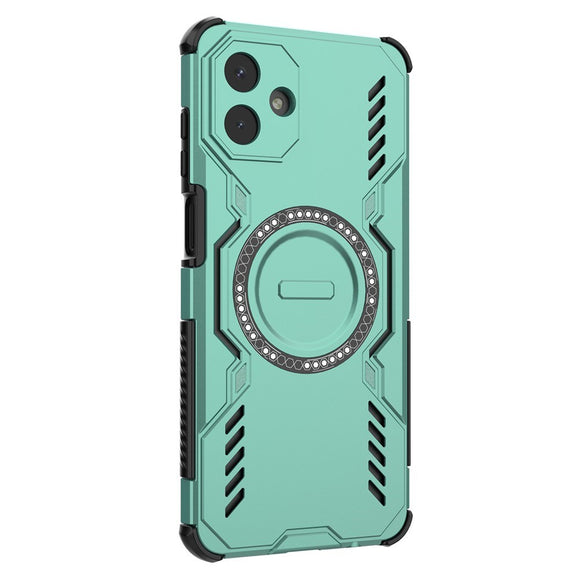 EIDERWOOD Samsung Galaxy A07 Håndværker Cover m. Varmeafledning - MagSafe Kompatibel - Grøn