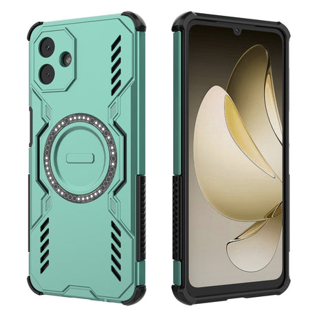 EIDERWOOD Samsung Galaxy A07 Håndværker Cover m. Varmeafledning - MagSafe Kompatibel - Grøn