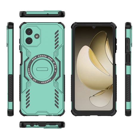 EIDERWOOD Samsung Galaxy A07 Håndværker Cover m. Varmeafledning - MagSafe Kompatibel - Grøn