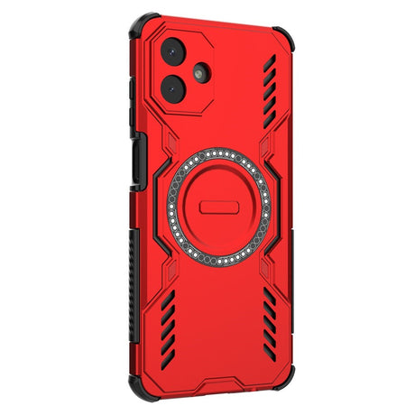 EIDERWOOD Samsung Galaxy A07 Håndværker Cover m. Varmeafledning - MagSafe Kompatibel - Rød