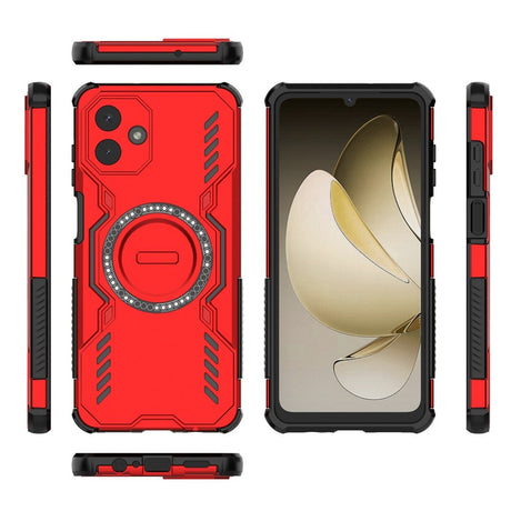 EIDERWOOD Samsung Galaxy A07 Håndværker Cover m. Varmeafledning - MagSafe Kompatibel - Rød