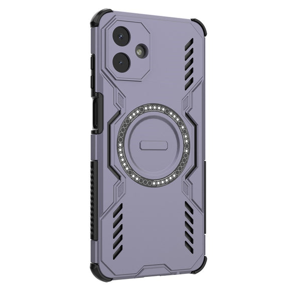 EIDERWOOD Samsung Galaxy A07 Håndværker Cover m. Varmeafledning - MagSafe Kompatibel - Lilla
