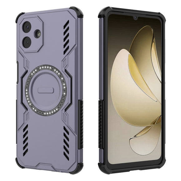 EIDERWOOD Samsung Galaxy A07 Håndværker Cover m. Varmeafledning - MagSafe Kompatibel - Lilla