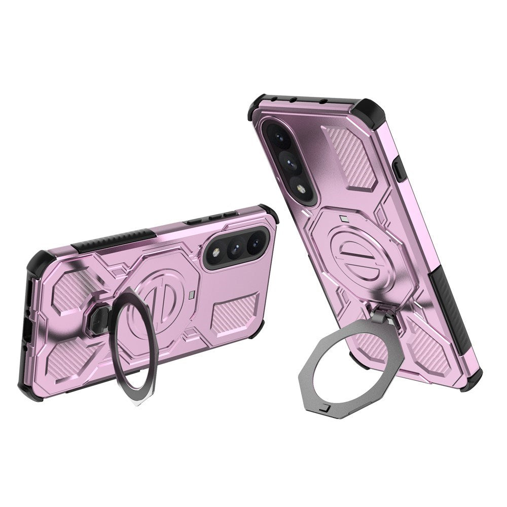 EIDERWOOD OnePlus Nord 5 Hybrid Håndværker Cover m. Kickstand - MagSafe Kompatibel - Lyserød