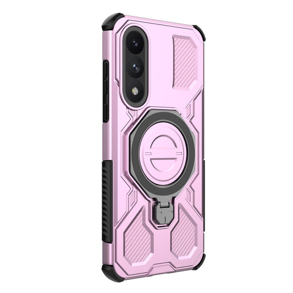 EIDERWOOD OnePlus Nord 5 Hybrid Håndværker Cover m. Kickstand - MagSafe Kompatibel - Lyserød