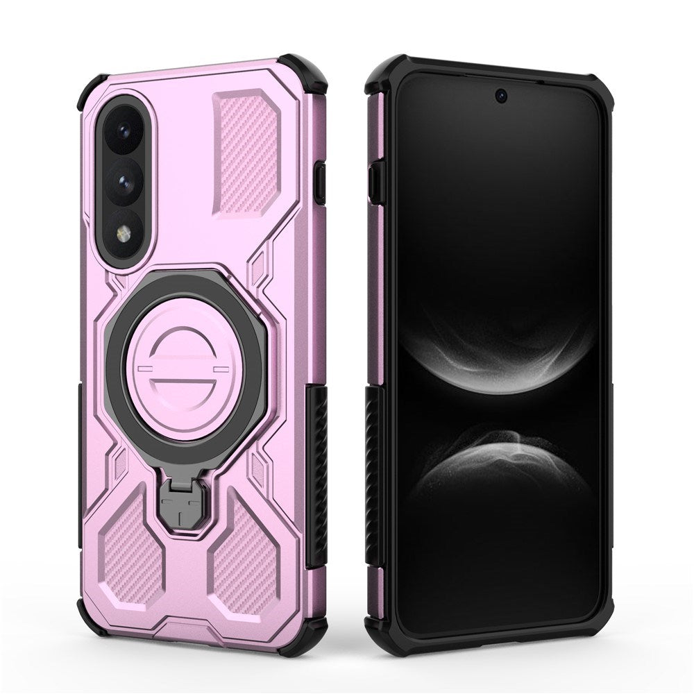 EIDERWOOD OnePlus Nord 5 Hybrid Håndværker Cover m. Kickstand - MagSafe Kompatibel - Lyserød