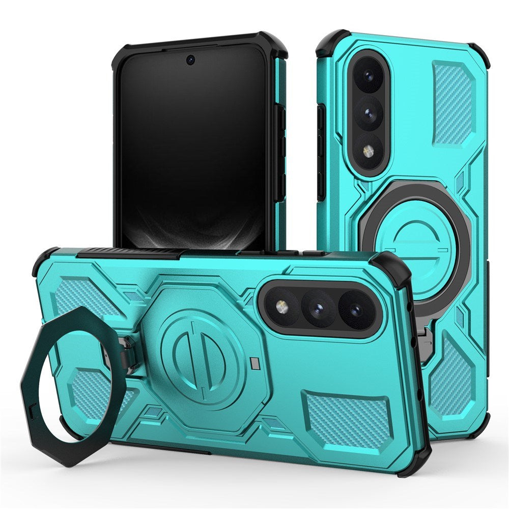 EIDERWOOD OnePlus Nord 5 Hybrid Håndværker Cover m. Kickstand - MagSafe Kompatibel - Turkis