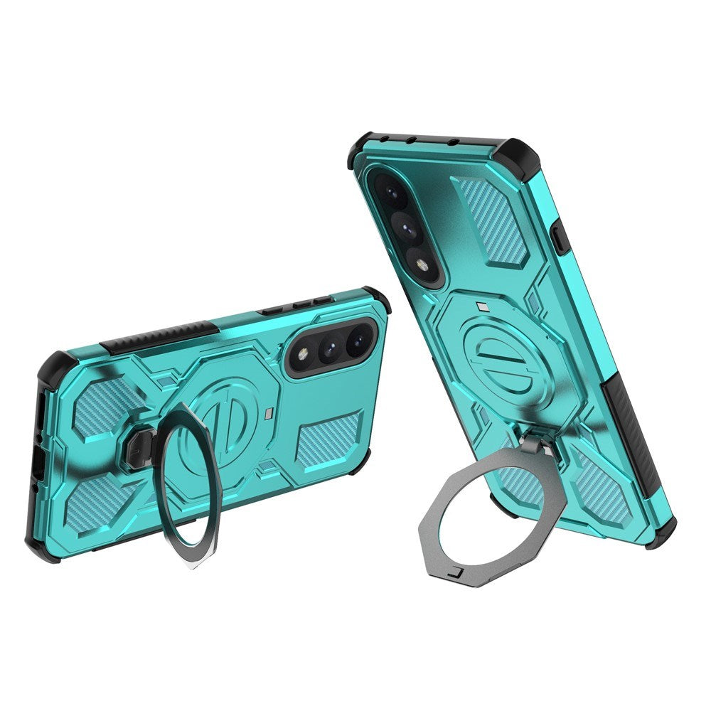 EIDERWOOD OnePlus Nord 5 Hybrid Håndværker Cover m. Kickstand - MagSafe Kompatibel - Turkis
