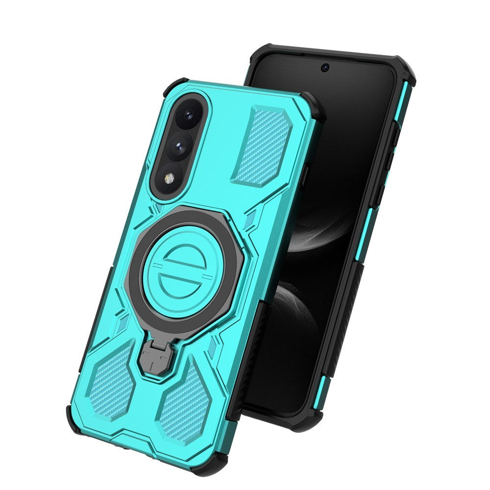 EIDERWOOD OnePlus Nord 5 Hybrid Håndværker Cover m. Kickstand - MagSafe Kompatibel - Turkis