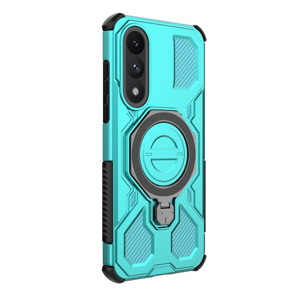 EIDERWOOD OnePlus Nord 5 Hybrid Håndværker Cover m. Kickstand - MagSafe Kompatibel - Turkis