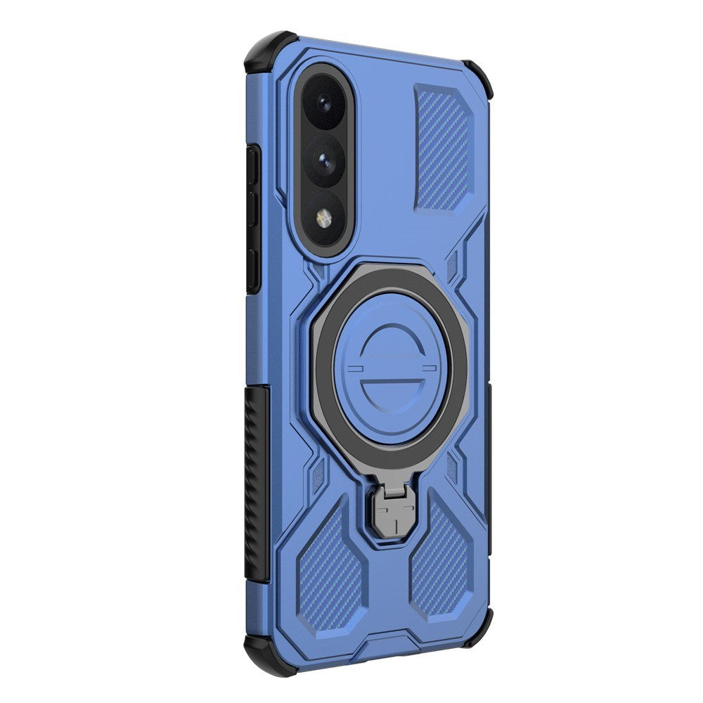EIDERWOOD OnePlus Nord 5 Hybrid Håndværker Cover m. Kickstand - MagSafe Kompatibel - Blå