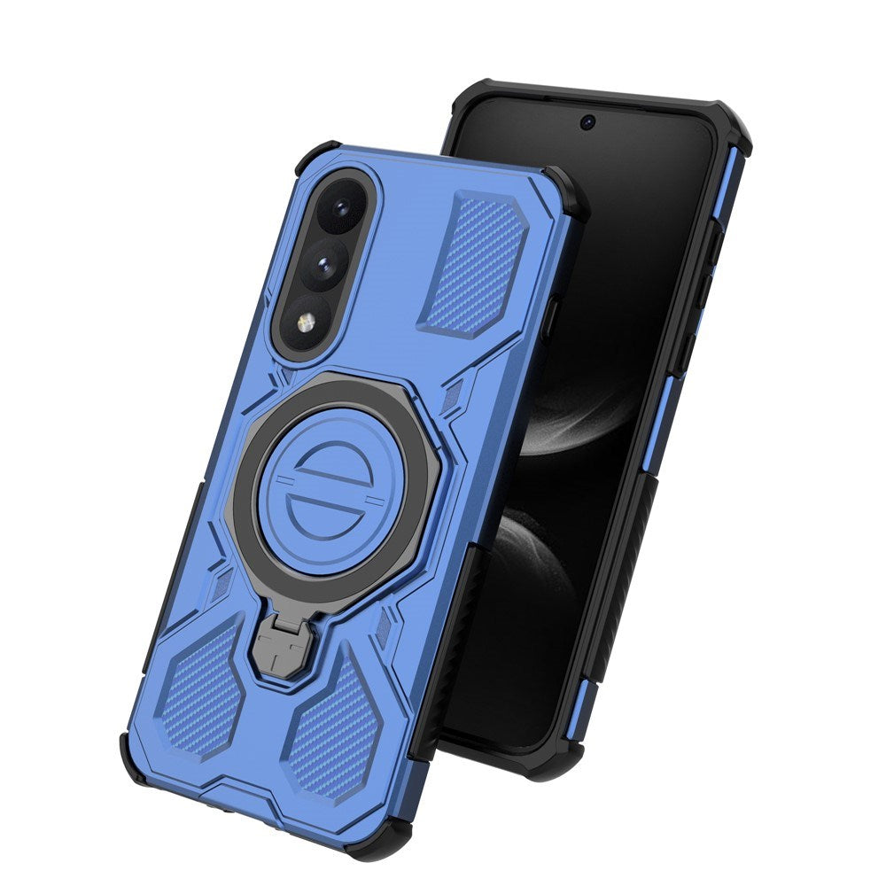 EIDERWOOD OnePlus Nord 5 Hybrid Håndværker Cover m. Kickstand - MagSafe Kompatibel - Blå