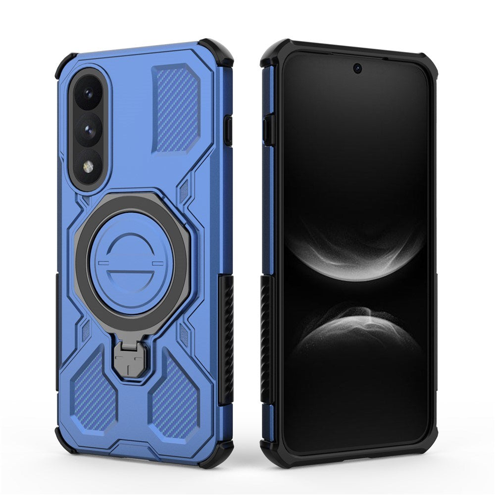 EIDERWOOD OnePlus Nord 5 Hybrid Håndværker Cover m. Kickstand - MagSafe Kompatibel - Blå