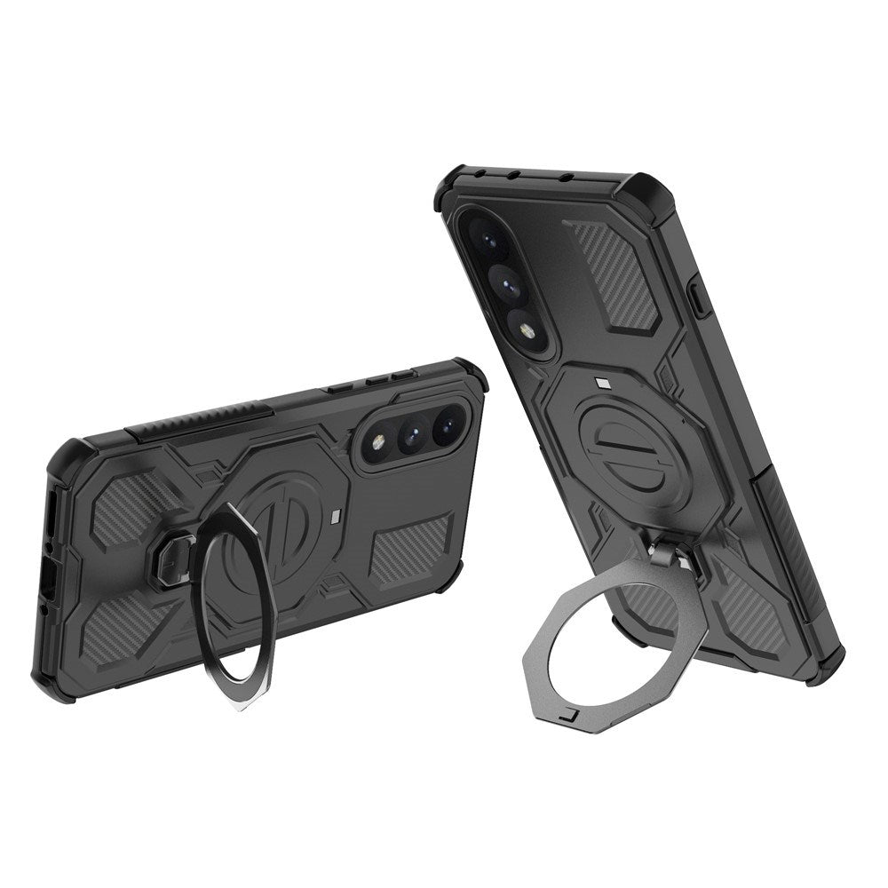 EIDERWOOD OnePlus Nord 5 Hybrid Håndværker Cover m. Kickstand - MagSafe Kompatibel - Sort