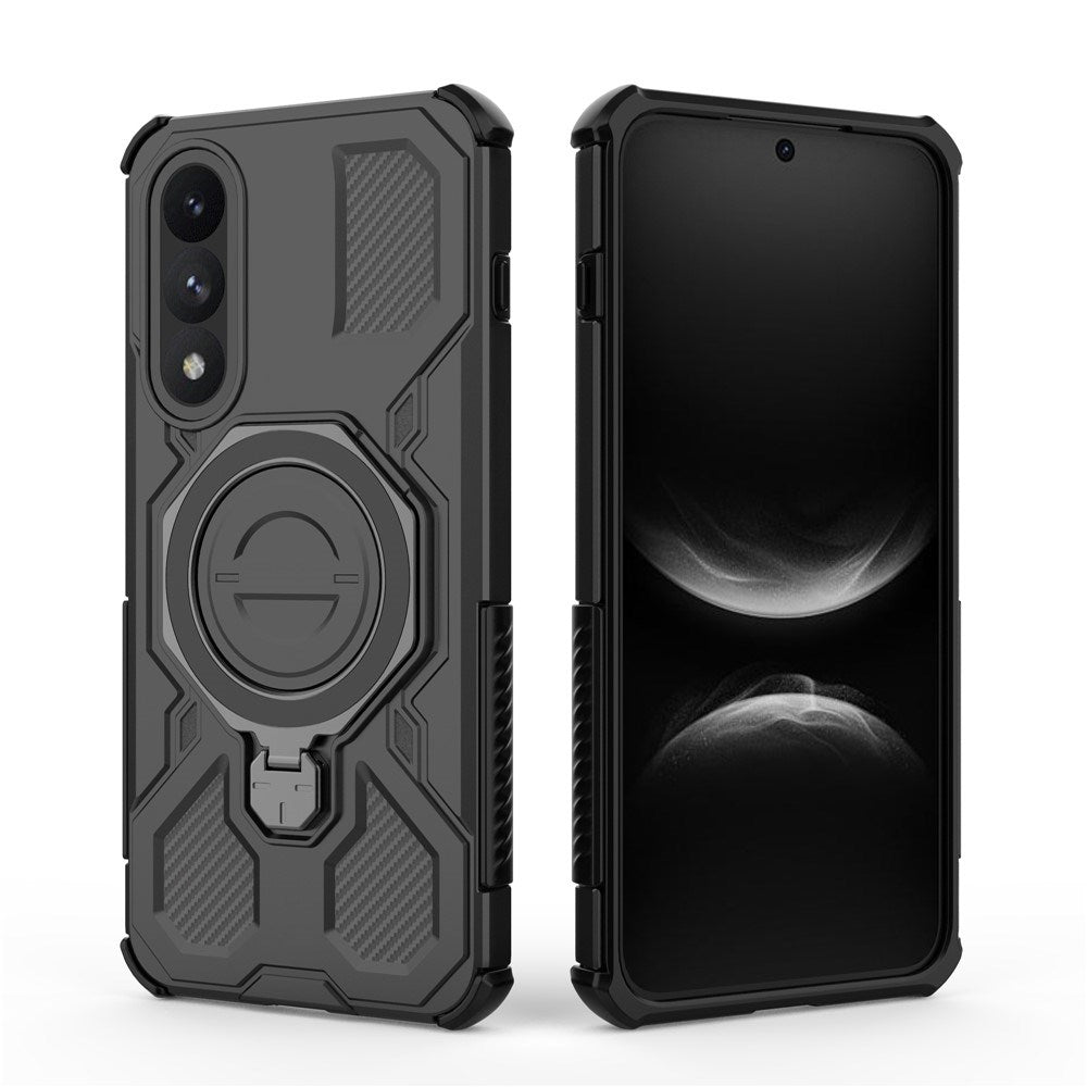 EIDERWOOD OnePlus Nord 5 Hybrid Håndværker Cover m. Kickstand - MagSafe Kompatibel - Sort