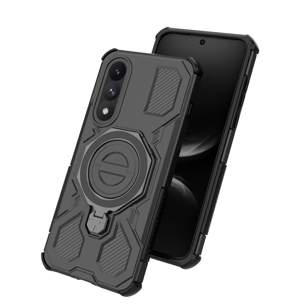 EIDERWOOD OnePlus Nord 5 Hybrid Håndværker Cover m. Kickstand - MagSafe Kompatibel - Sort