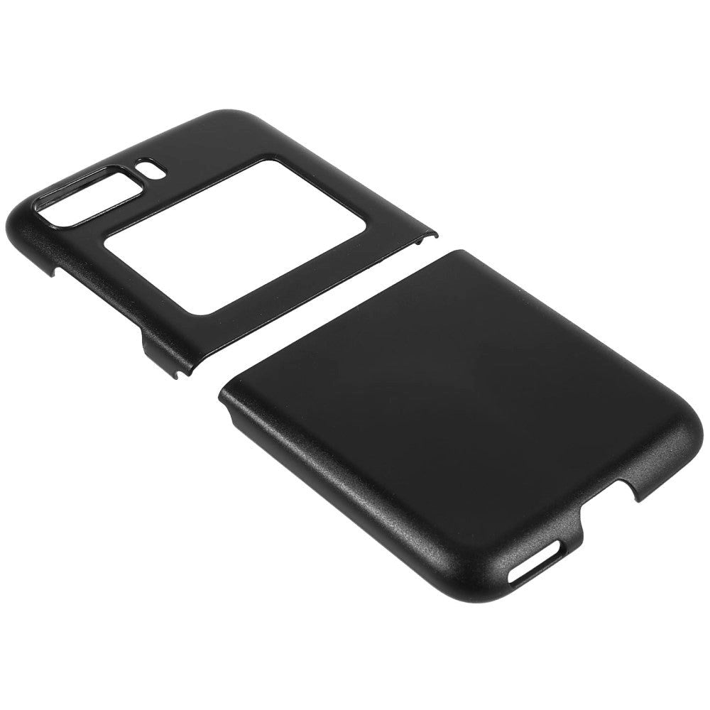 Motorola Razr 2022 Plastik Bagside Cover - Sort