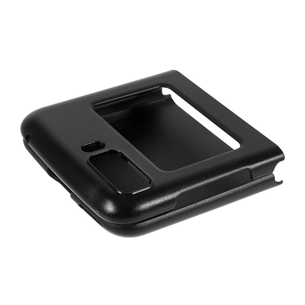 Motorola Razr 2022 Plastik Bagside Cover - Sort