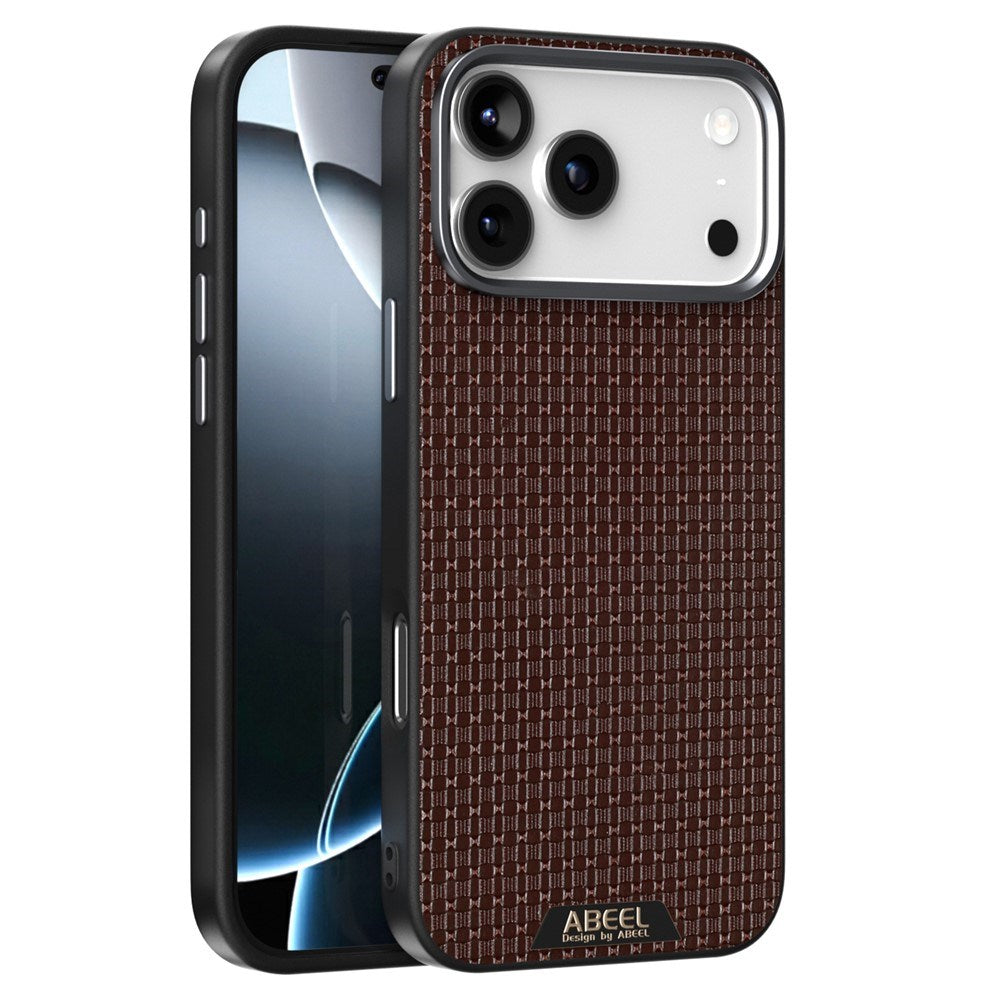 iPhone 18 Pro / 17 Pro ABEEL Hybrid Cover- MagSafe Kompatibel - Brun