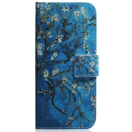 EIDERWOOD Samsung Galaxy S25 FE Kunstlæder Flip Cover m. Motiv - Blomster