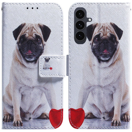 EIDERWOOD Samsung Galaxy S25 FE Kunstlæder Flip Cover m. Motiv - Hund