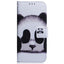 EIDERWOOD Samsung Galaxy S25 FE Kunstlæder Flip Cover m. Motiv - Panda