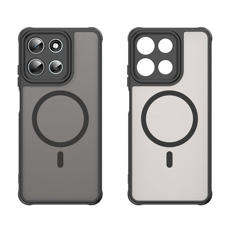 EIDERWOOD Motorola Moto G56 Hybrid Plastik Cover - MagSafe Kompatibel - Sort
