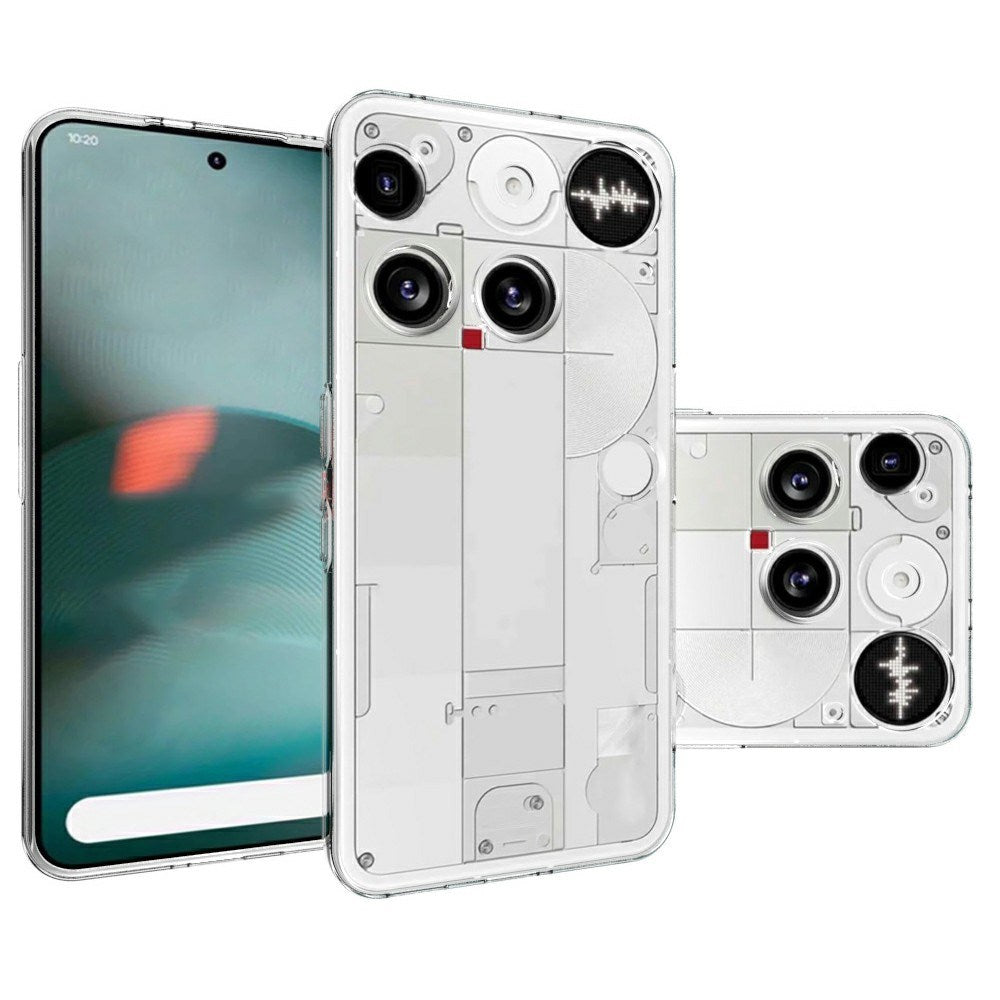 Nothing Phone (3) EIDERWOOD Slankt Plastik Cover - Gennemsigtig