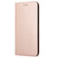 Samsung Galaxy S23 Carbon Læder Cover m. Pung & Kickstand - Rosa Guld