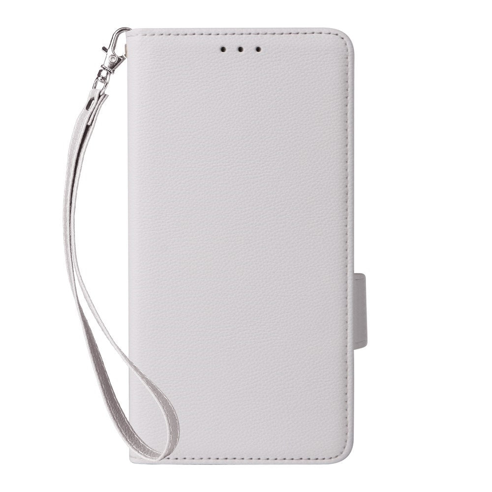Fairphone (Gen. 6+ / Gen. 6) EIDERWOOD Kunstlæder Flip Cover m. Strop - Hvid