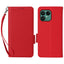 Fairphone (Gen. 6+ / Gen. 6) EIDERWOOD Kunstlæder Flip Cover m. Strop - Rød