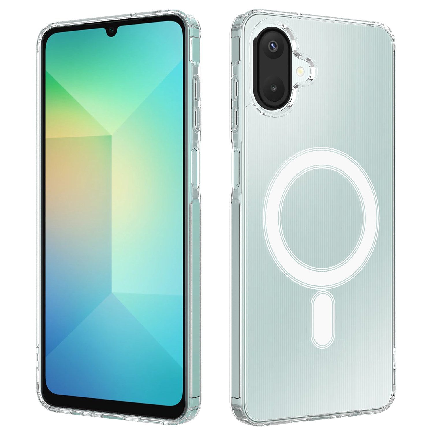 EIDERWOOD Samsung Galaxy A07 Hybrid Plastik Cover - MagSafe Kompatibel - Gennemsigtig