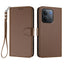 Xiaomi Redmi 15C (5G) / (4G) EIDERWOOD Flipcover m. Kortholder & Ståfunktion - Brun