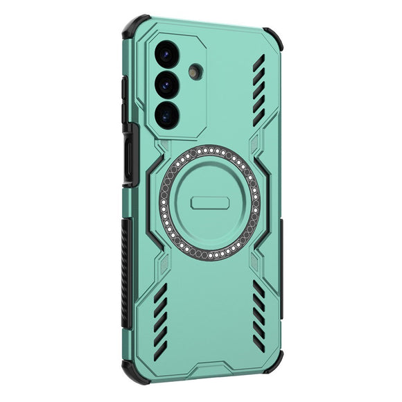 EIDERWOOD Samsung Galaxy A17 (5G) Håndværker Cover m. Varmeafledning - MagSafe Kompatibel - Grøn