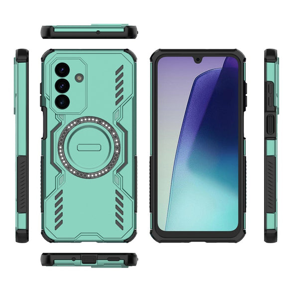 EIDERWOOD Samsung Galaxy A17 (5G) Håndværker Cover m. Varmeafledning - MagSafe Kompatibel - Grøn