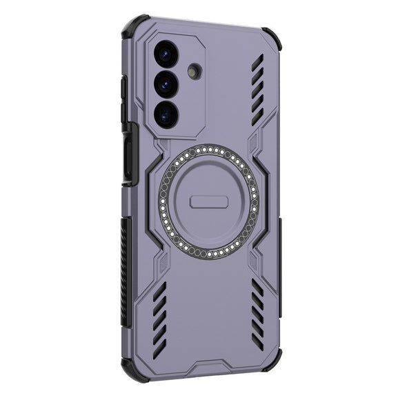 EIDERWOOD Samsung Galaxy A17 (5G) Håndværker Cover m. Varmeafledning - MagSafe Kompatibel - Grålilla