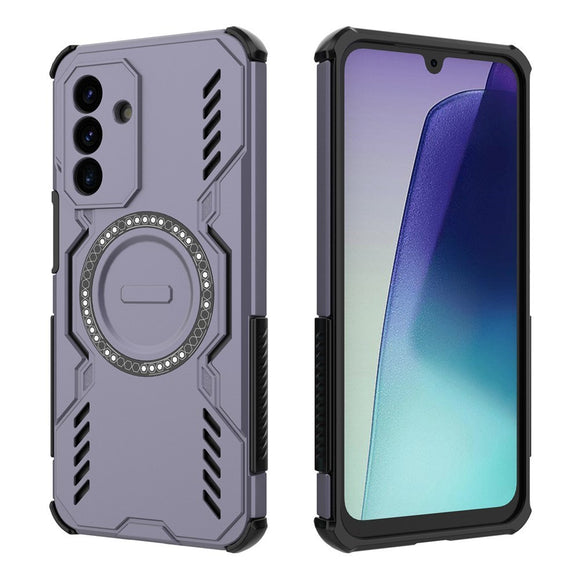 EIDERWOOD Samsung Galaxy A17 (5G) Håndværker Cover m. Varmeafledning - MagSafe Kompatibel - Grålilla