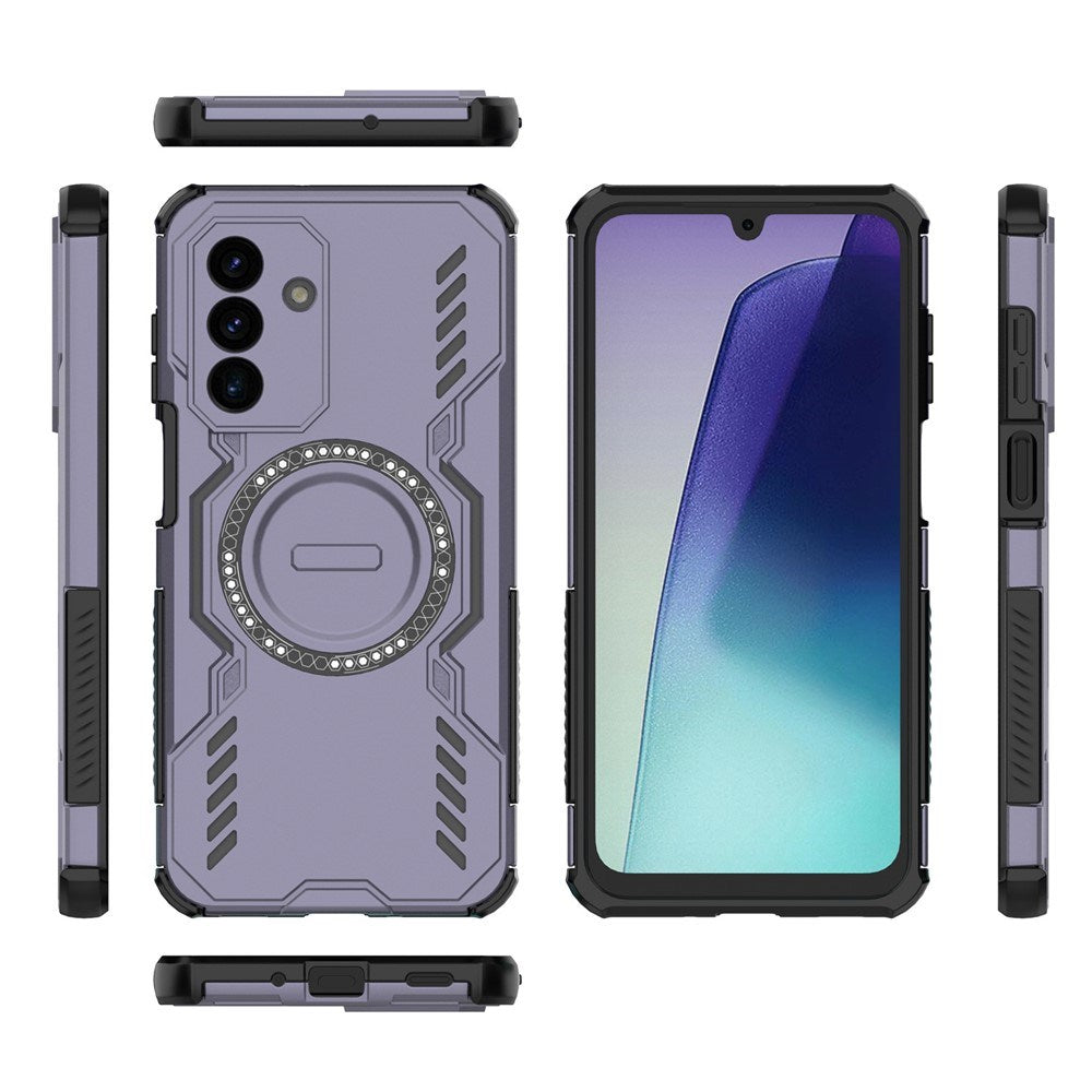 EIDERWOOD Samsung Galaxy A17 (5G) Håndværker Cover m. Varmeafledning - MagSafe Kompatibel - Grålilla