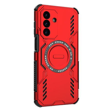 EIDERWOOD Samsung Galaxy A17 (5G) Håndværker Cover m. Varmeafledning - MagSafe Kompatibel - Rød