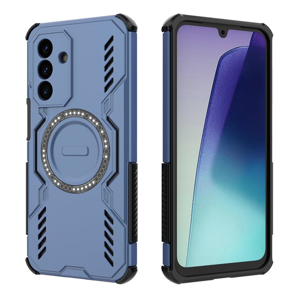 EIDERWOOD Samsung Galaxy A17 (5G) Håndværker Cover m. Varmeafledning - MagSafe Kompatibel - Blå