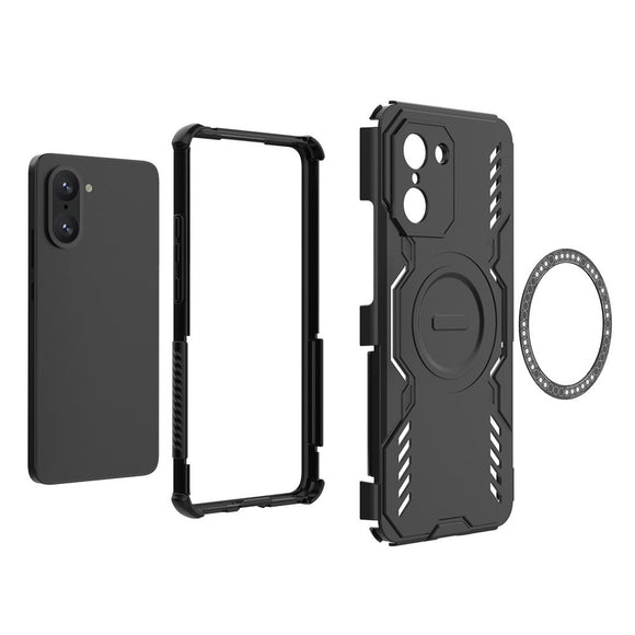 EIDERWOOD OnePlus Nord CE5 Håndværker Cover m. Varmeafledning - MagSafe Kompatibel - Sort