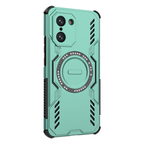 EIDERWOOD OnePlus Nord CE5 Håndværker Cover m. Varmeafledning - MagSafe Kompatibel - Grøn