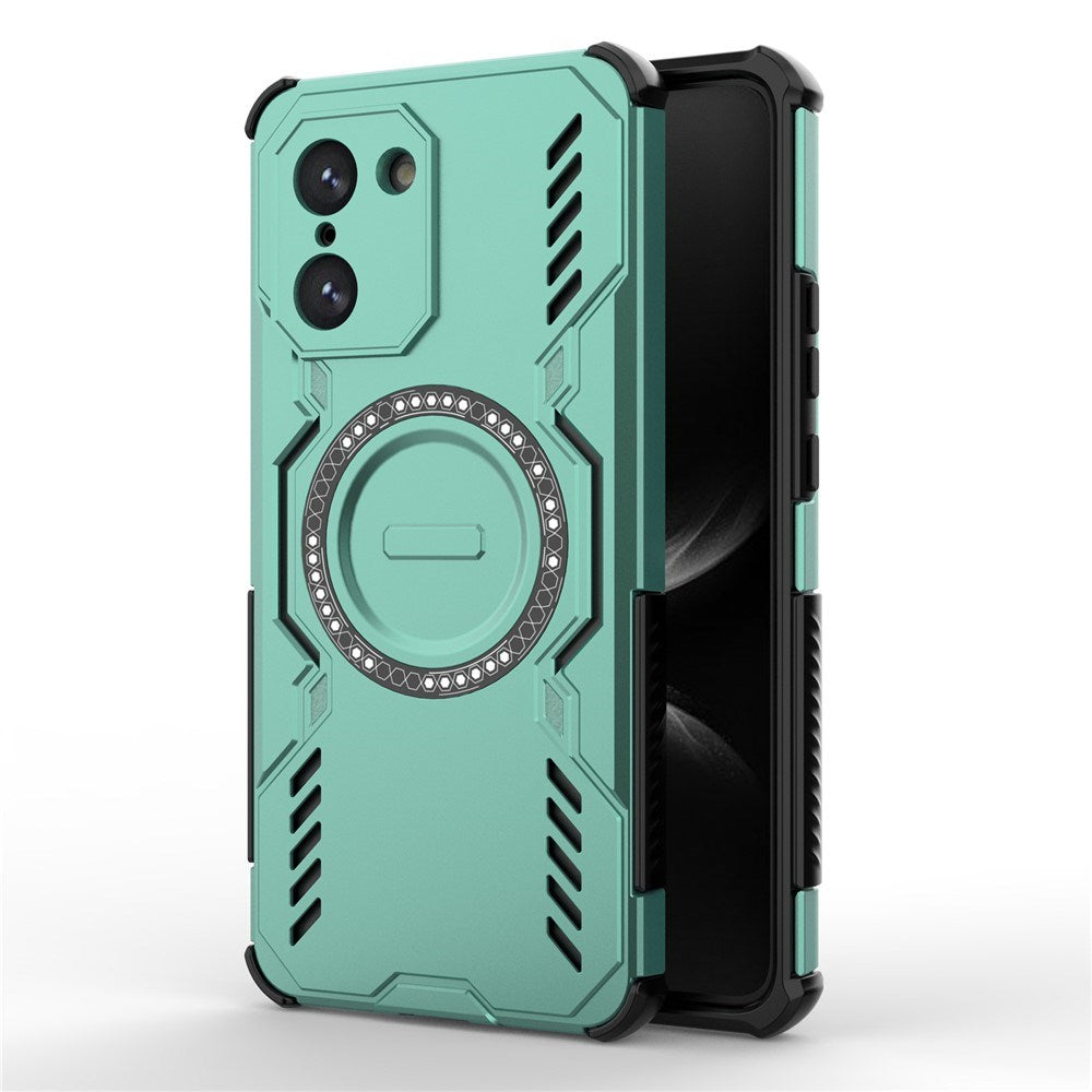 EIDERWOOD OnePlus Nord CE5 Håndværker Cover m. Varmeafledning - MagSafe Kompatibel - Grøn