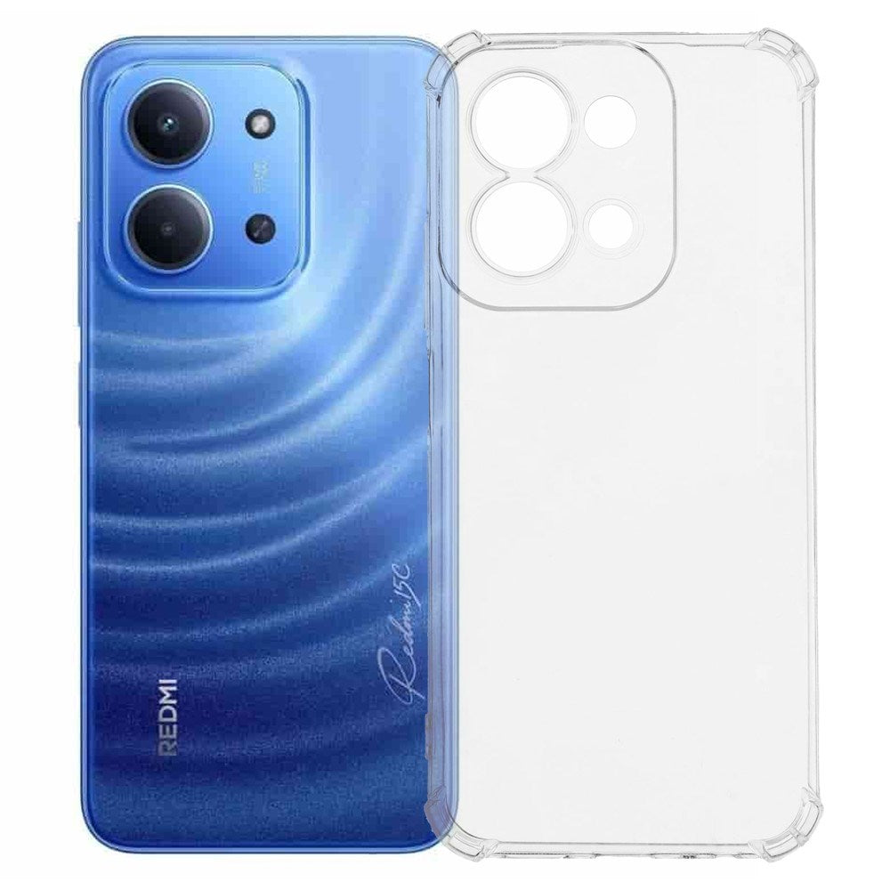 Xiaomi Redmi 15C (5G) / (4G) EIDERWOOD Fleksibelt Plastik Cover - Gennemsigtig