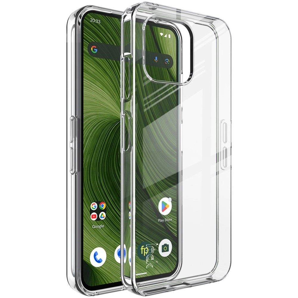 Fairphone 6 IMAK Fleksibelt Plastik Cover - Gennemsigtig