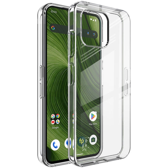 Fairphone 6 IMAK Fleksibelt Plastik Cover - Gennemsigtig